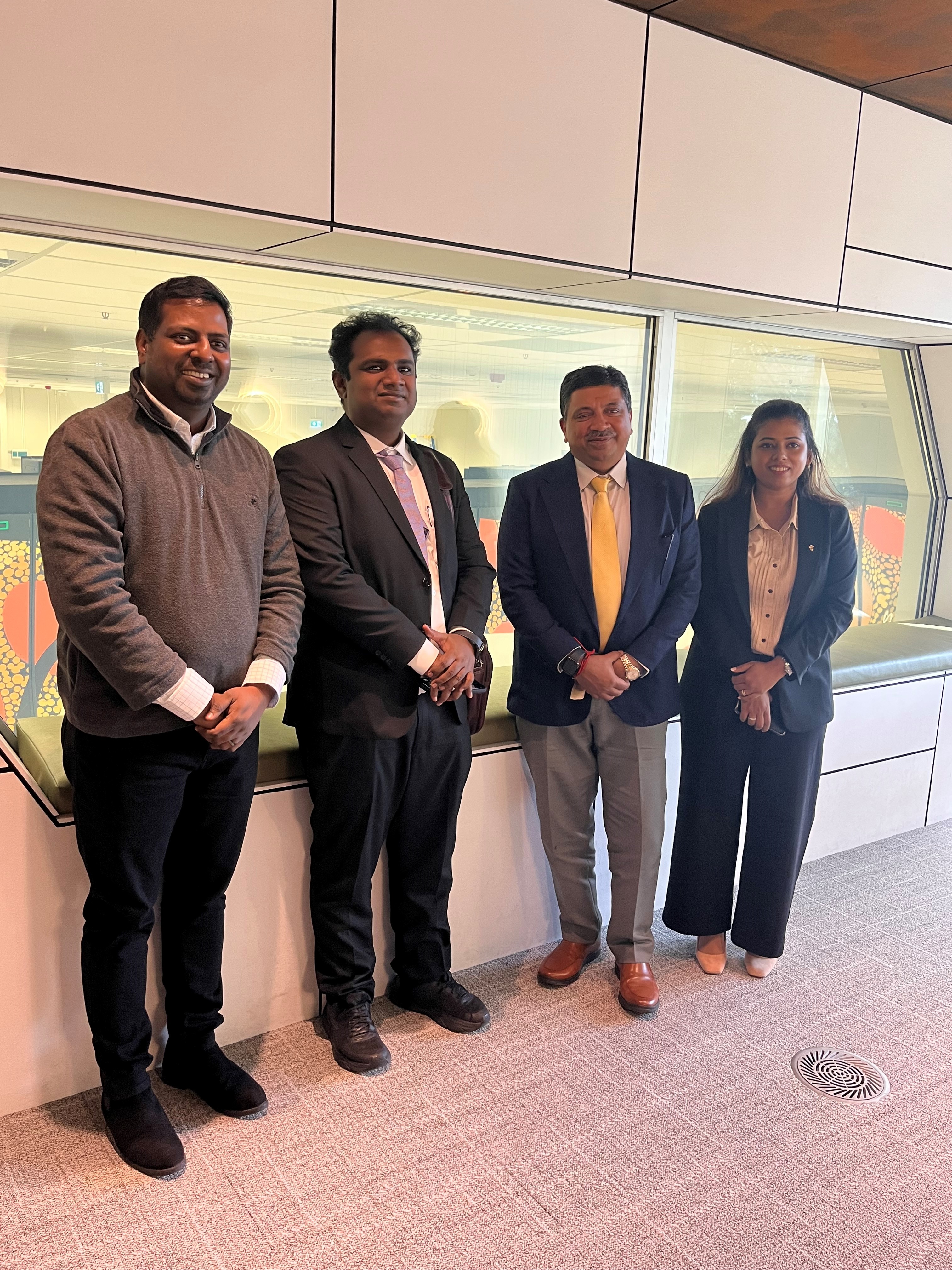 A group of delegates from Tamil Nadu on their visit to WA