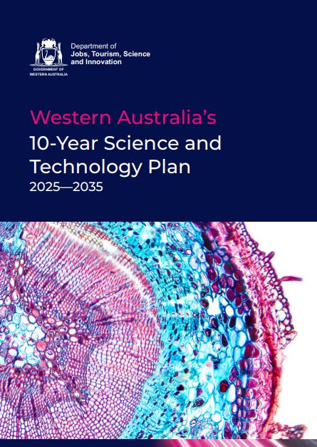 WA 10-Year Science and Tech Plan Cover WA 10-Year Science and Tech Plan Cover