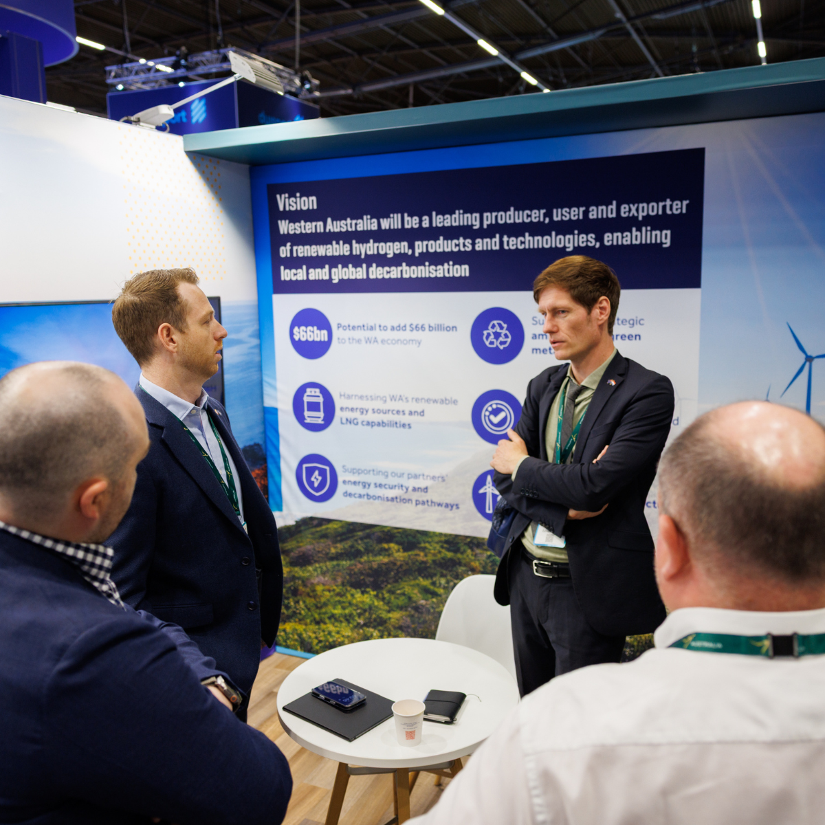 Invest and Trade WA stand at World Hydrogen Summit 2025