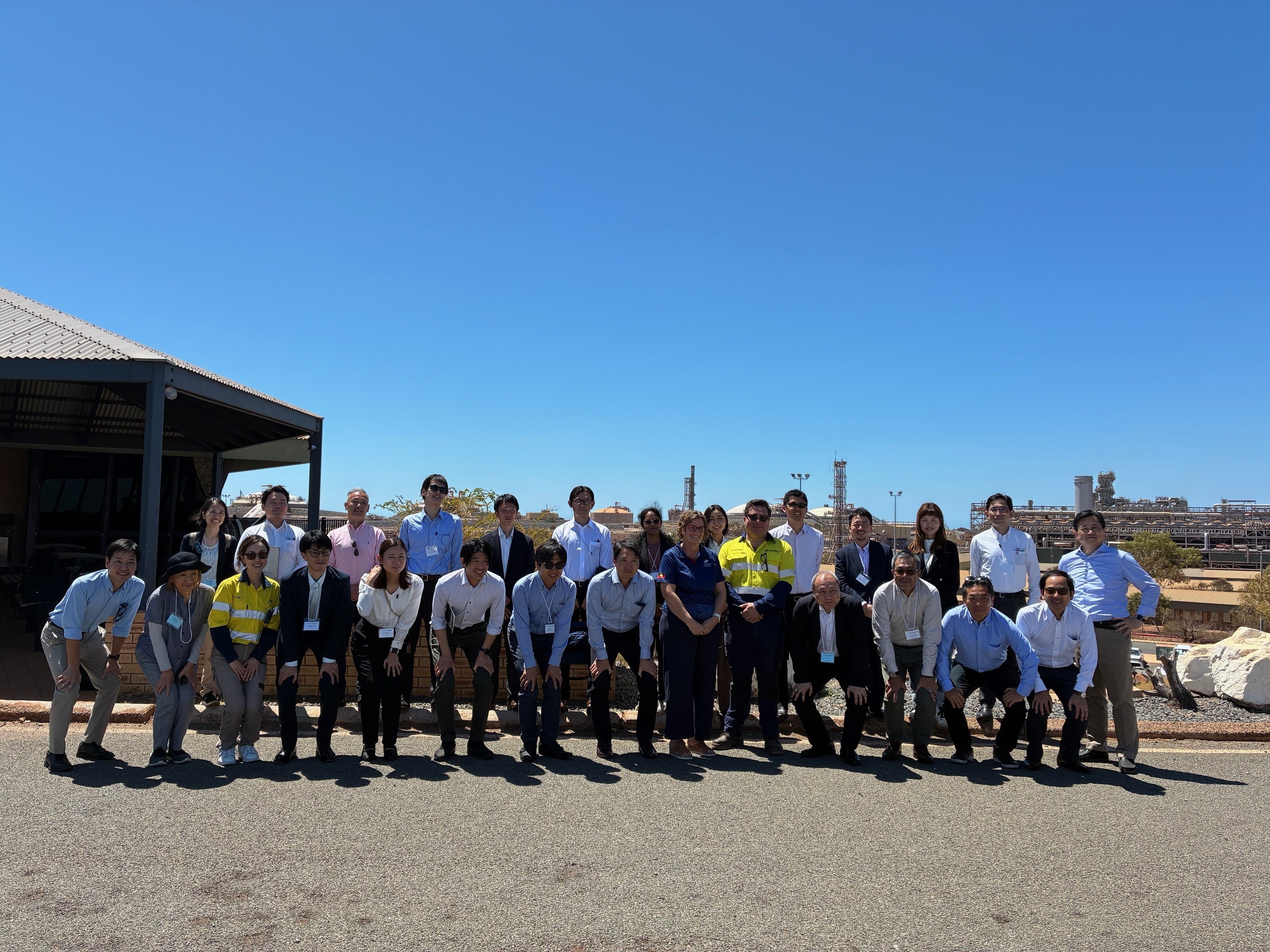 JETRO inbound delegation at Woodside NWS - October 2025