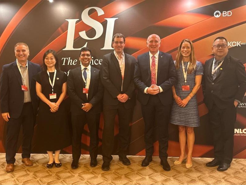 Minister Dawson at LSI Asia