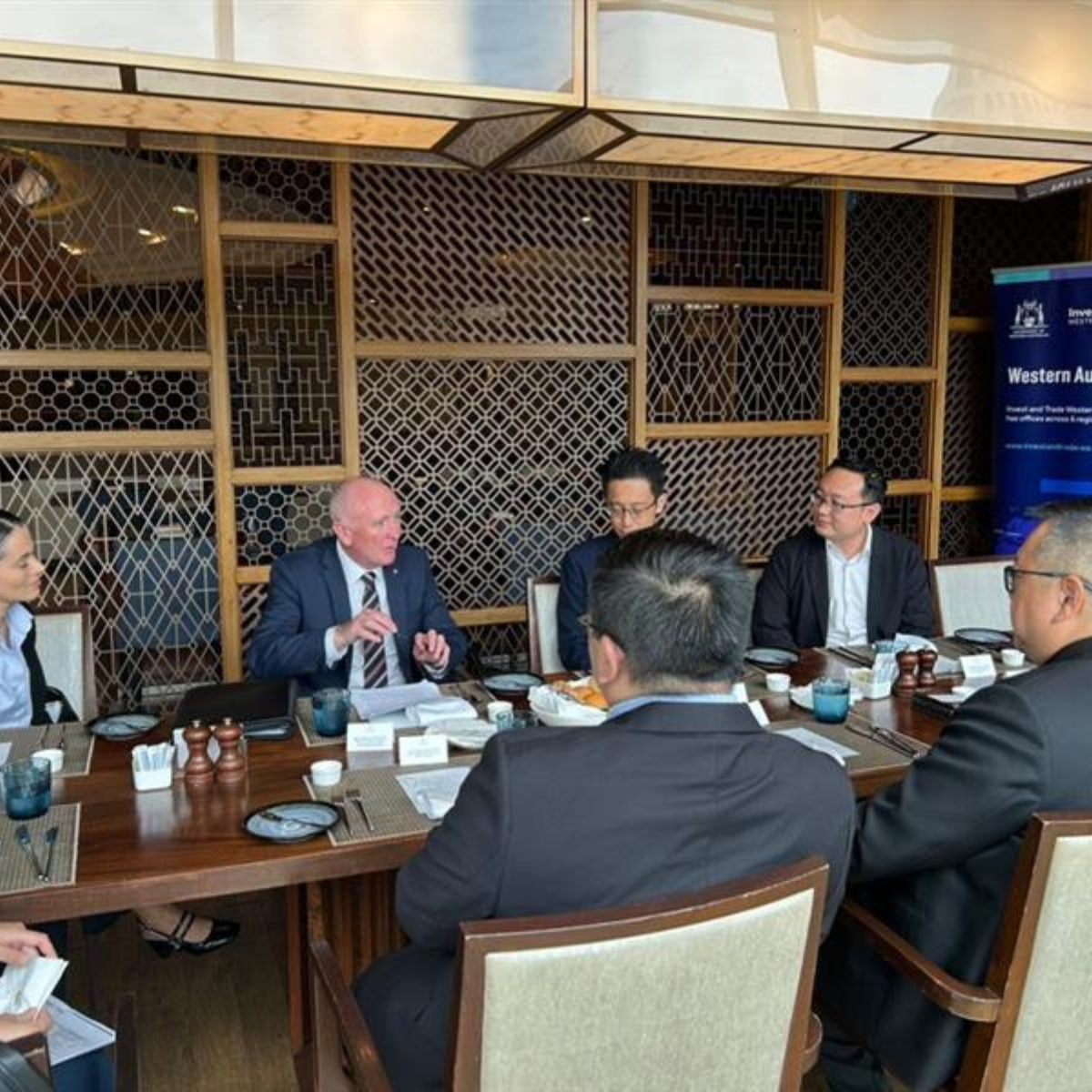 Minister Dawson leads trade mission to Singapore