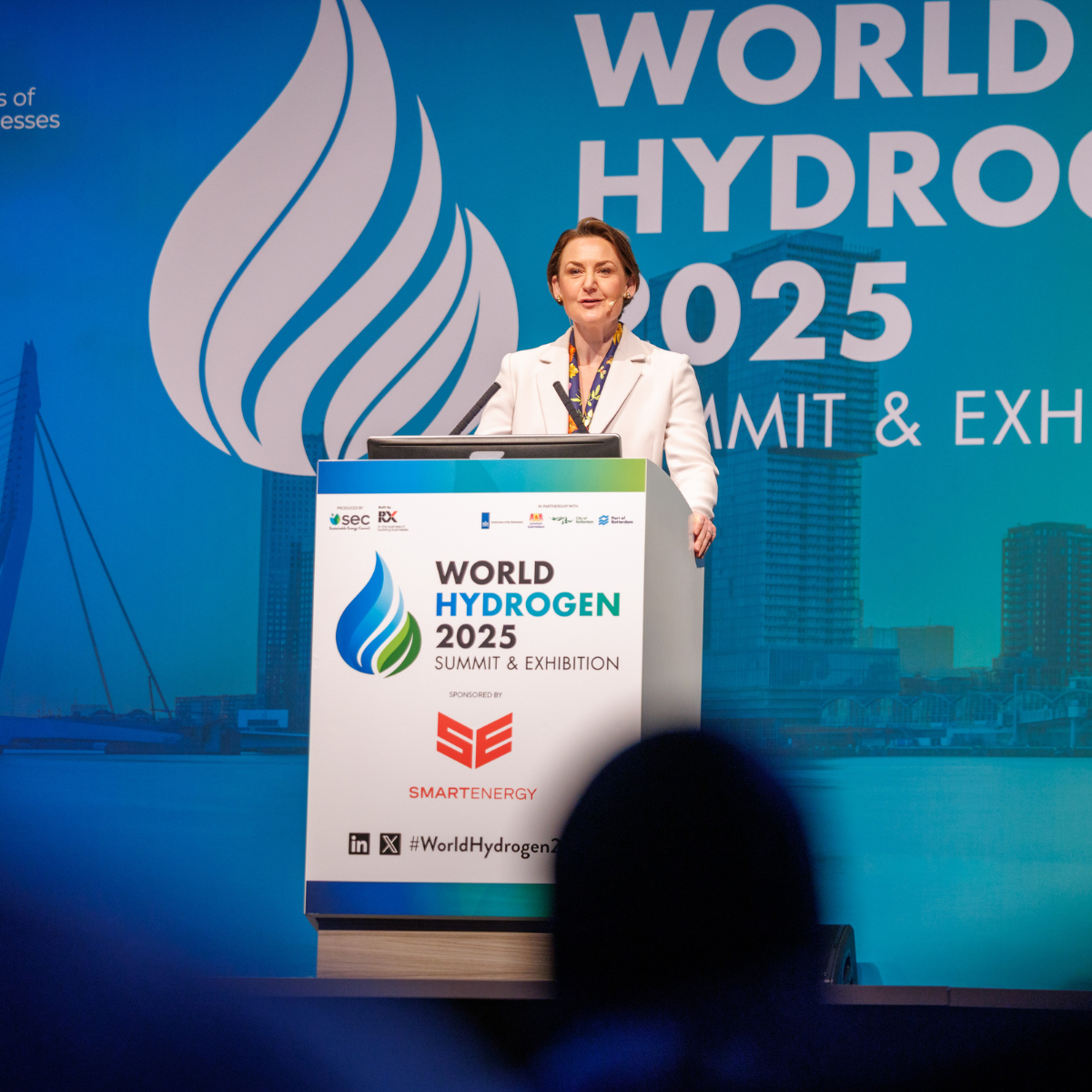 Minister Sanderson delivers keynote address at World Hydrogen Summit 2025