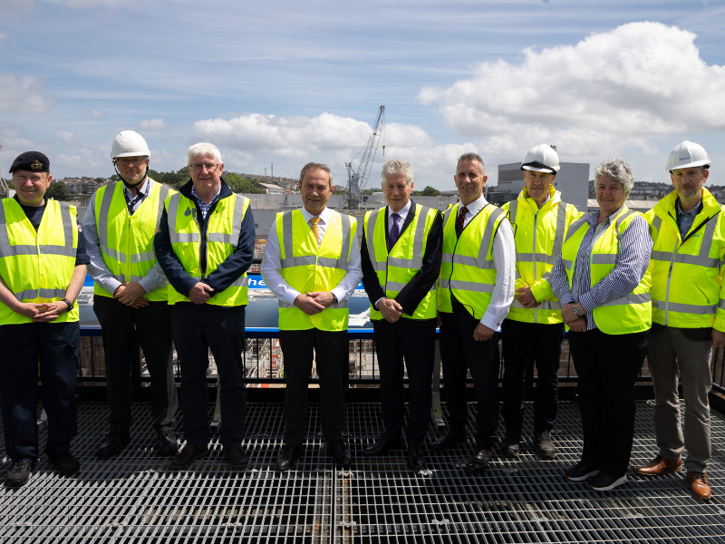 UK trade mission 2025: HMNB Devoport site visit