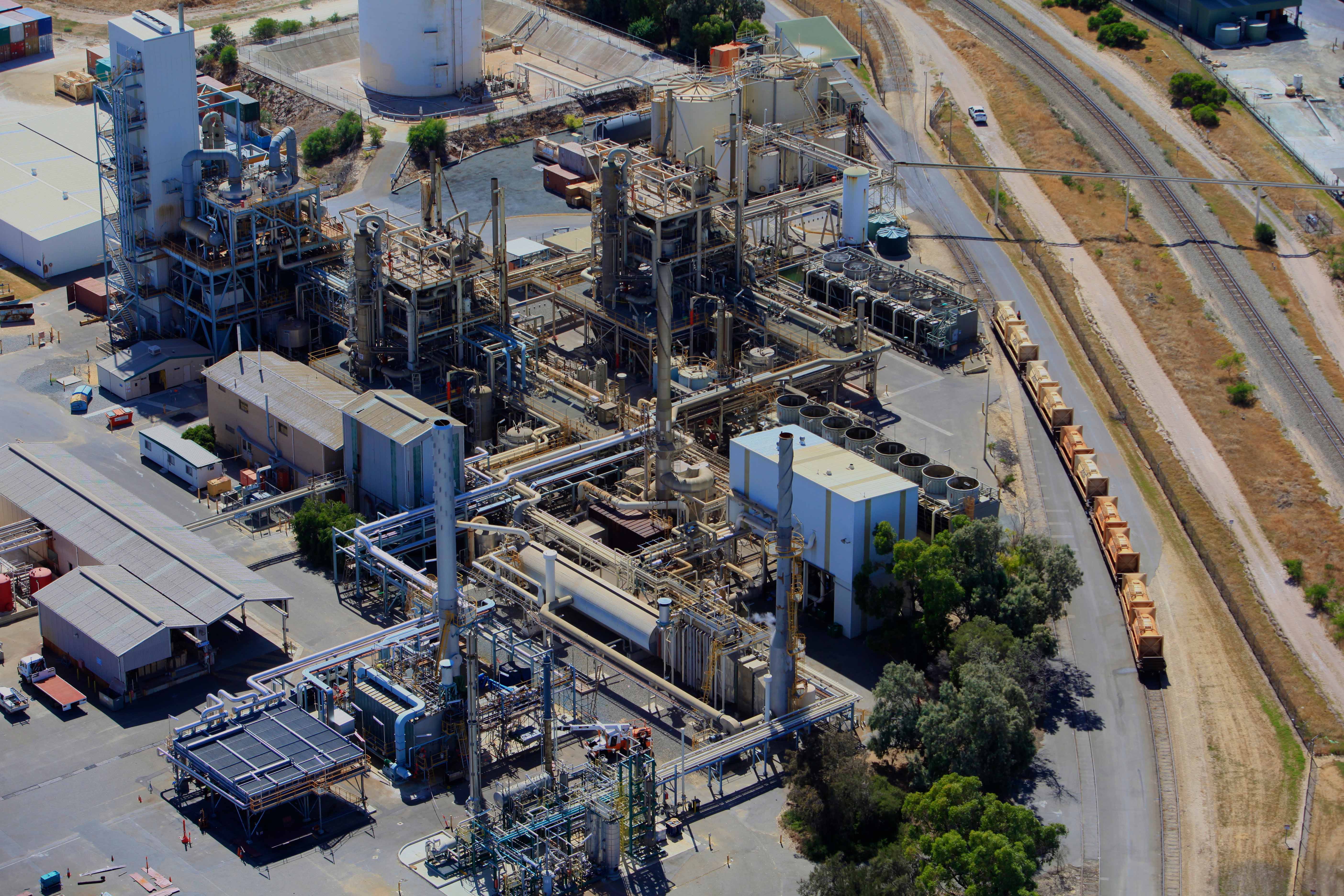 Sodium Cyanide Plant - aerial copy Sodium Cyanide Plant - aerial copy